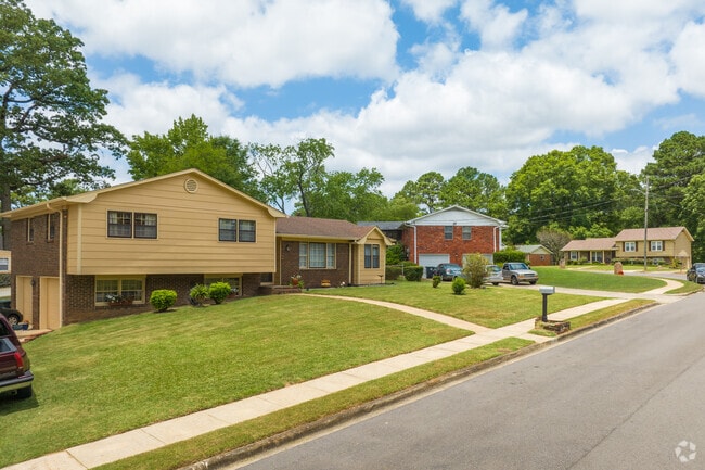Killough Springs has sidewalks to enjoy parts of the neighborhood.