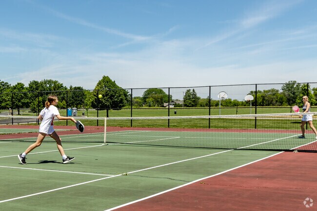 Primrose Farm Park offers tennis courts that can also be used for pickleball game.