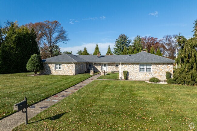 Ranch-style homes are common in Richboro’s older neighborhoods.