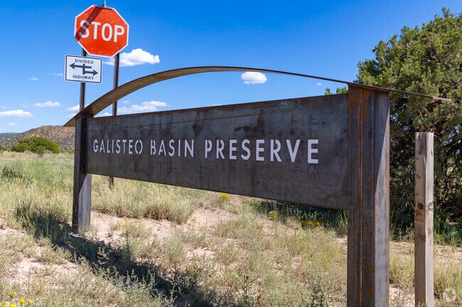 Galisteo Basin Preserve is home to several hiking trails often used by Lamy residents.