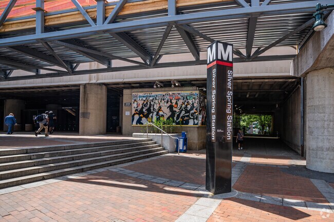 Silver Spring Station connects Downtown Silver Spring to the rest of greater Washington.