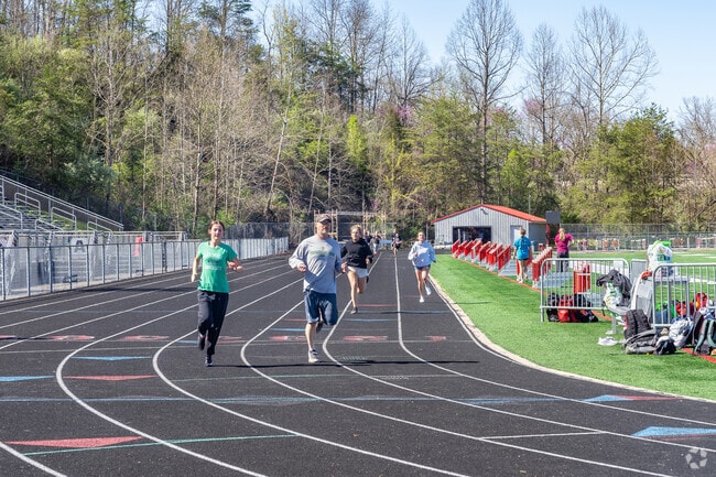 Cabell Midland High School near Culloden has a B rating and is known for championship teams.
