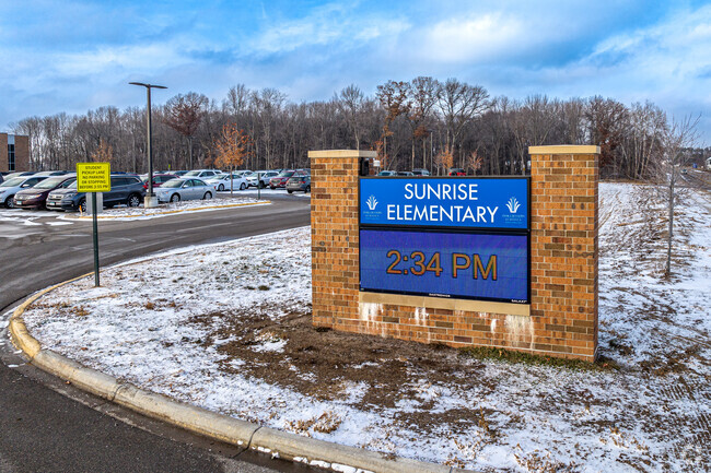 Sunrise Elementary School is part of the Anoka-Hennepin School District.