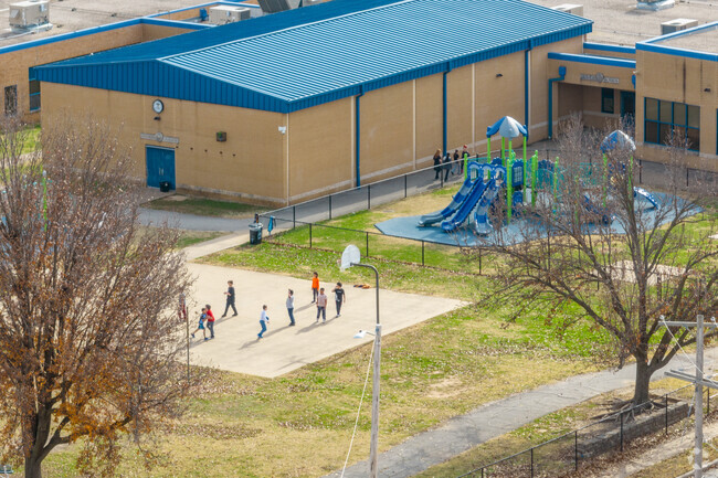 Kids can participate in a variety of athletic programs at Robertson Elementary in Tulsa.