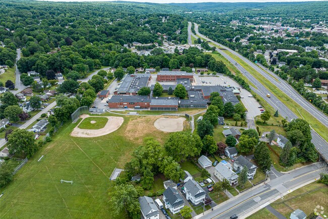 Oliver Wolcott Technical High School is located near Route 8 in Torrington.