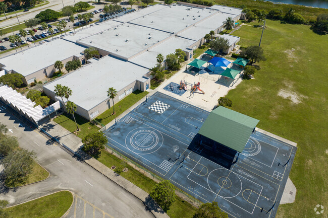 Lakeside Elementary School has a great park, playgrounds, and sports fields.