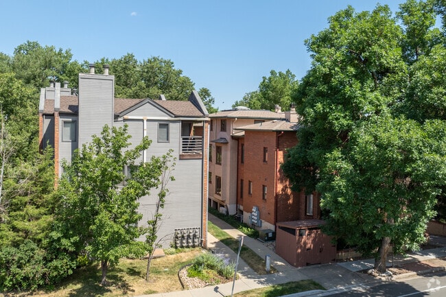Condos are in abundance throughout Goss Grove.