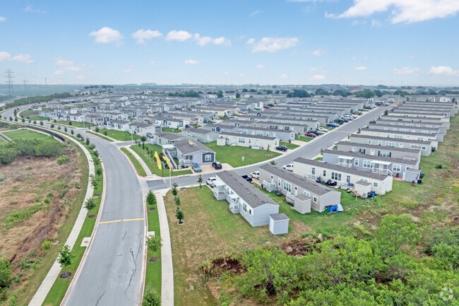 Manufactured home communities are an option for some looking to live in Del Valle.