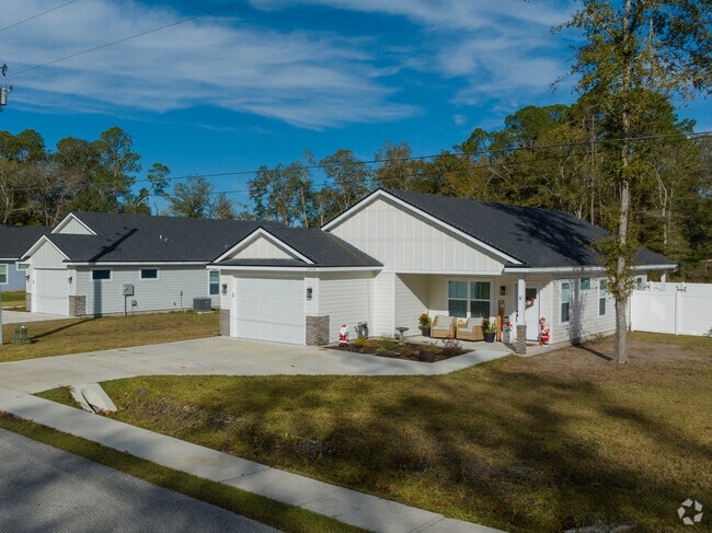Newer homes are being built around town.