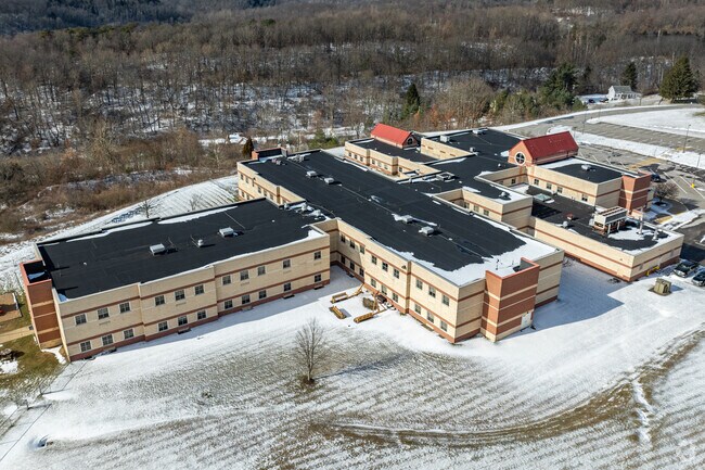 State testing shows 52% of Burgettstown Elementary Center students are proficient in reading.