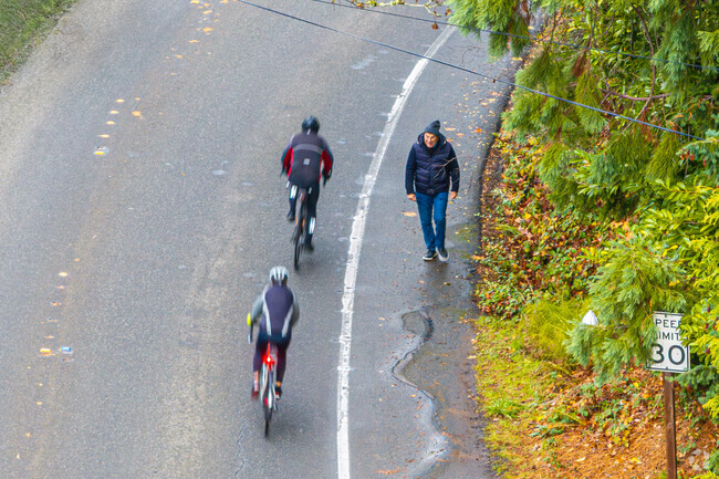 Groveland's curvy roads are great fun for cyclists.