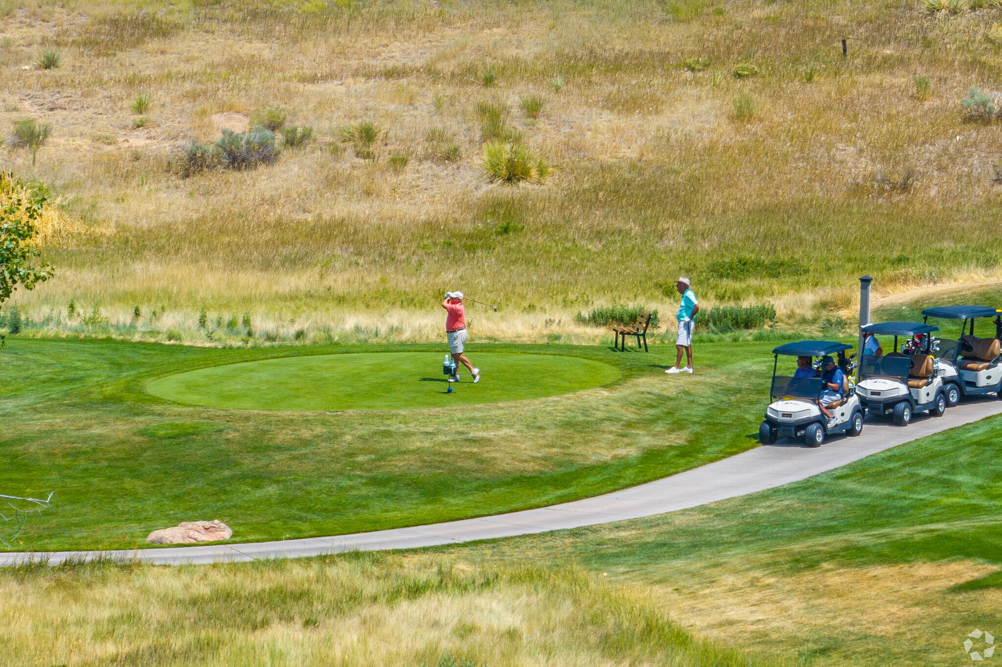 Take in stunning views while you golf at Meridian Golf Club.