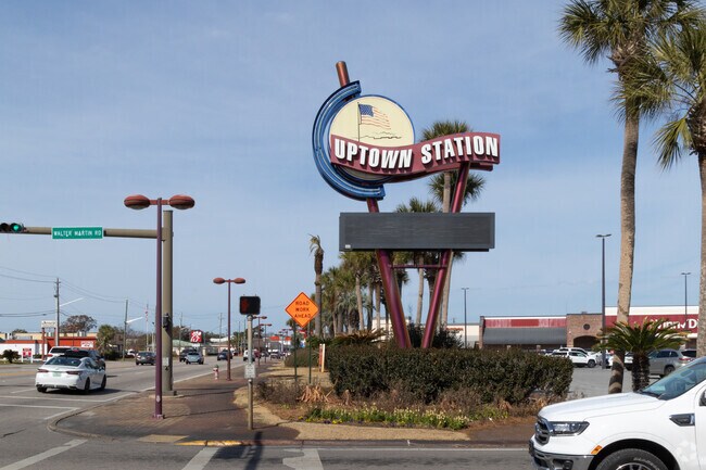 Uptown Station is a popular shopping plaza in Fort Walton Beach buzzing with activity.