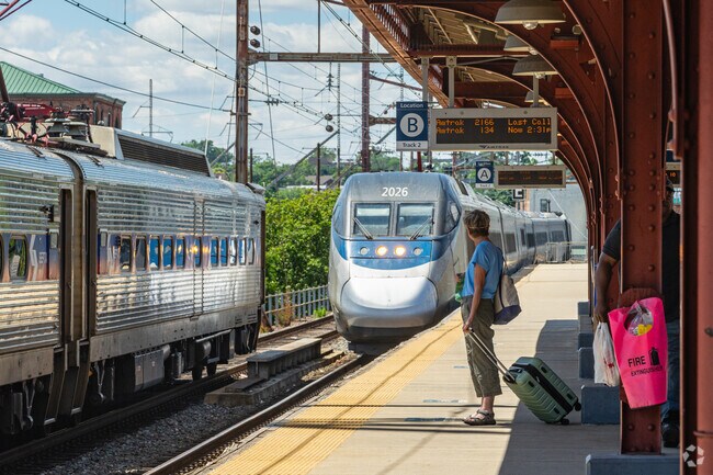 Residents of Alapocas are a short drive away from the Wilmington Train Station.