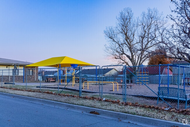 St. John's Lutheran School offers a playground for children.