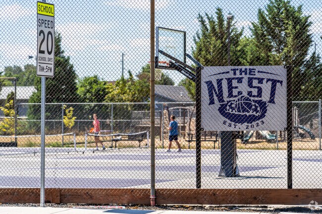 Harrisburg Middle School has a shared activity area called The Nest.