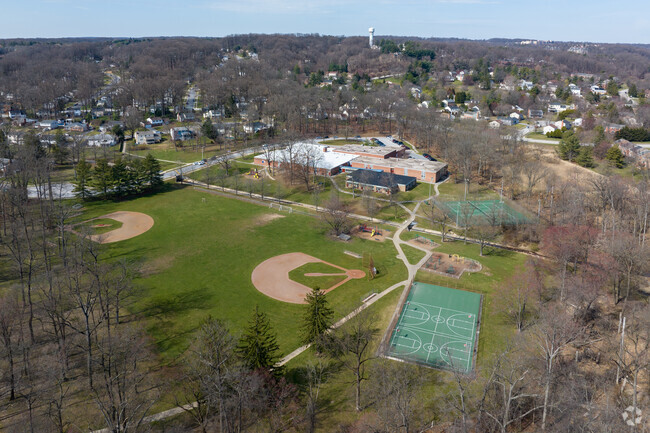 Pinewood Elementary is also home to several athletic fields in the neighborhood of Mays Chapel.