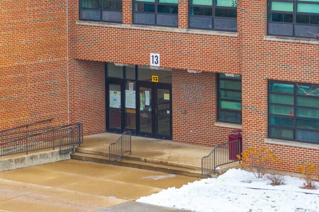 Heritage Middle School serves grades 6-8.