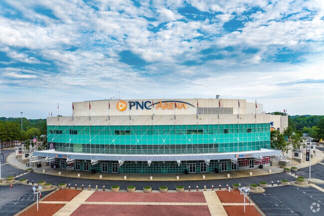 PNC Arena is where the Carolina Hurricanes and NCSU basketball programs play near Umstead.