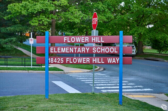 Young students start their education at Flower Hill Elementary.