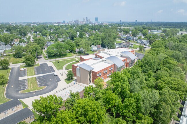 Marshall STEMM Academy sits in south Toledo.