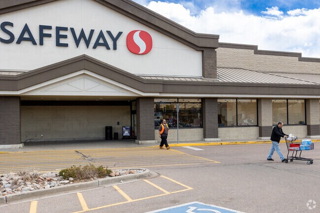 Get your groceries at Safeway just south of the Mountain Shadows neighborhood.