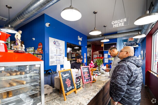 Schorsch Village has many authentic local restaurants, like Bia's Cafe.