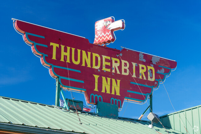 Thunderbird Inn is the popular local bar.