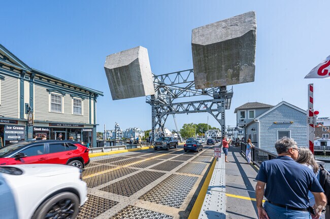 West Mystic is famous for it's drawbridge, however it does cause significant traffic.