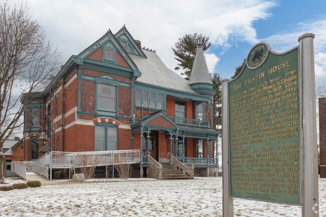 The Chapin House in downtown Niles is a historic site that is the former home of Henry A Chapin.