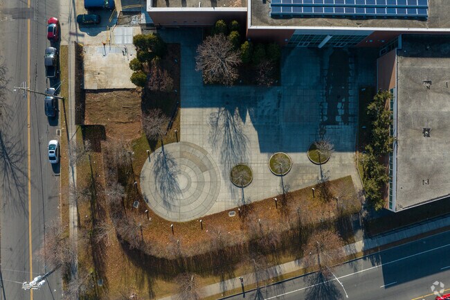 Cesar Batalla School is beautifully landscaped.