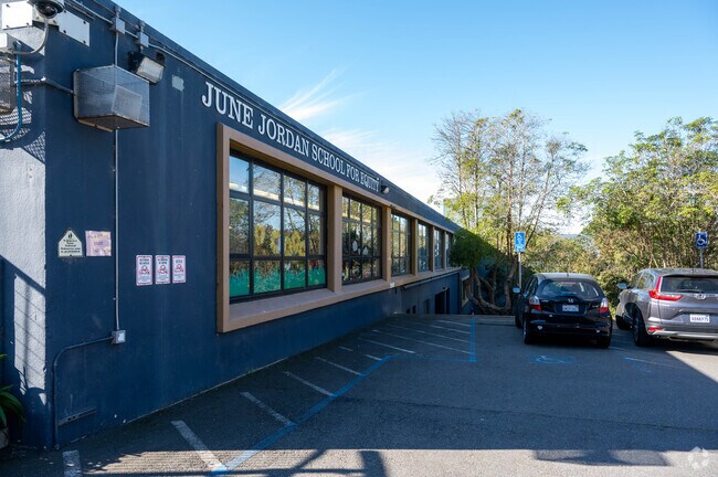 Jordan (June) School For Equity has a beautiful campus in San Francisco.