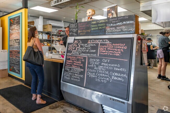 Claremont residents enjoy the friendly atmosphere and delicious sandwiches at Hatch nearby.