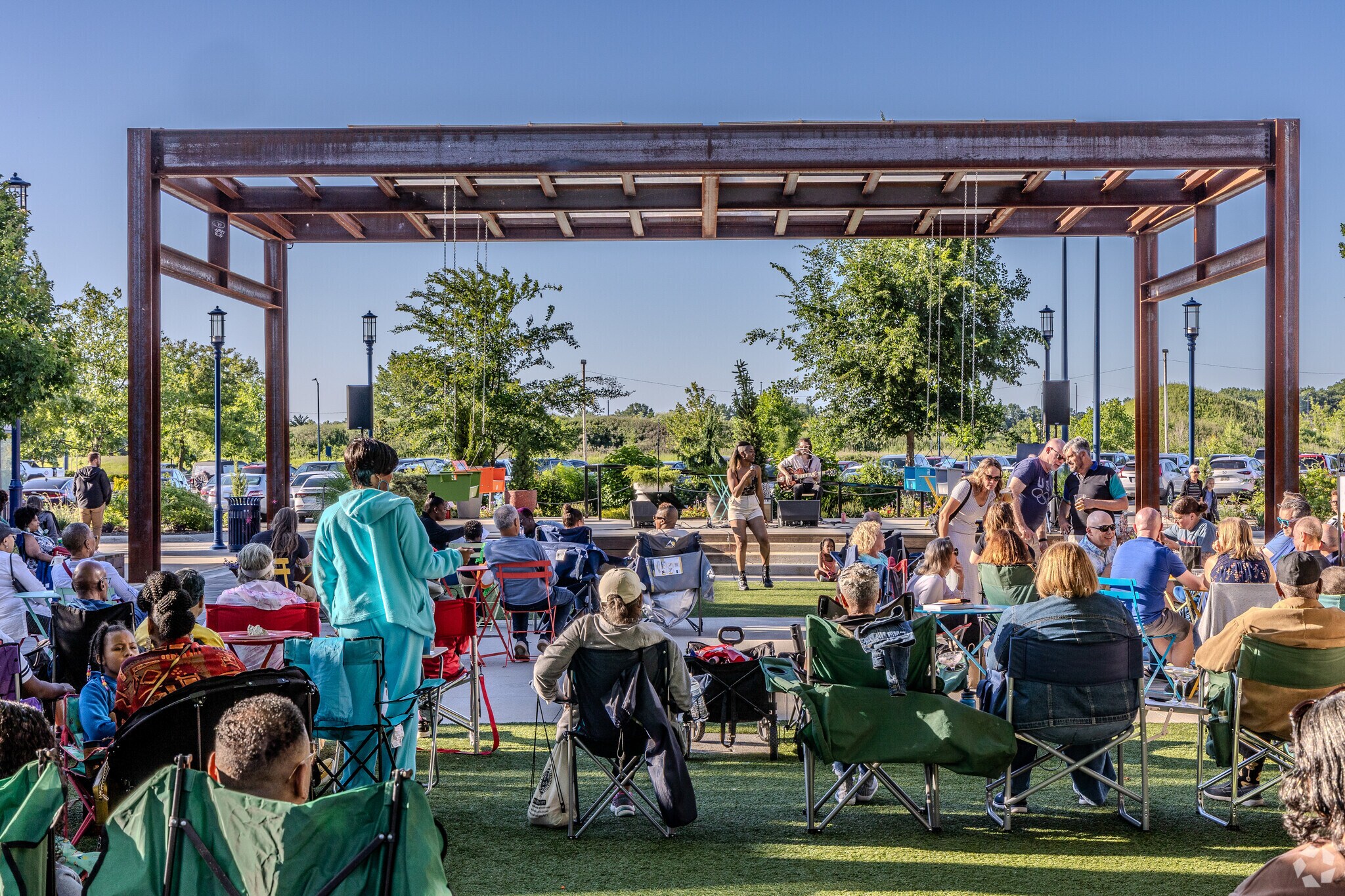 Live events are hosted weekly during the summer months just a few miles from Framingham.