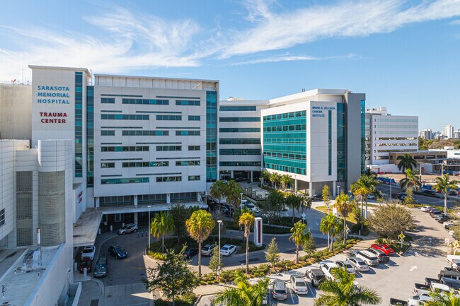 Sarasota Memorial Hospital provides comprehensive care for the region.