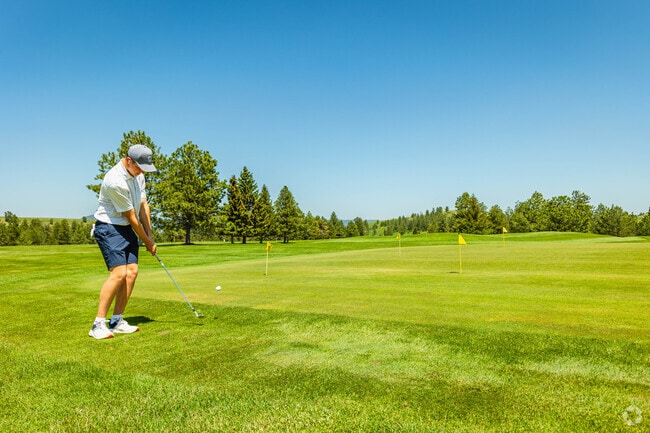 Lewistown residents can enjoy a round of golf a short drive away at Pine Meadows Golf Course.