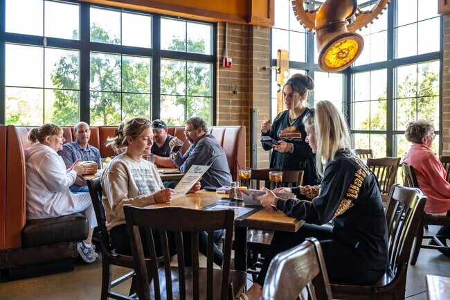 The Milwaukee Ale House Grafton sits on the Milwaukee River and serves great food and brews.