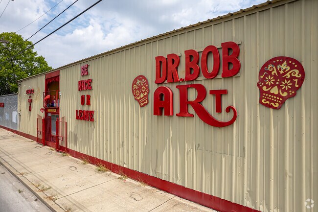 In the Bywater Dr. Bob’s Folk Art Workshop offers hundreds of pieces art at many price points.