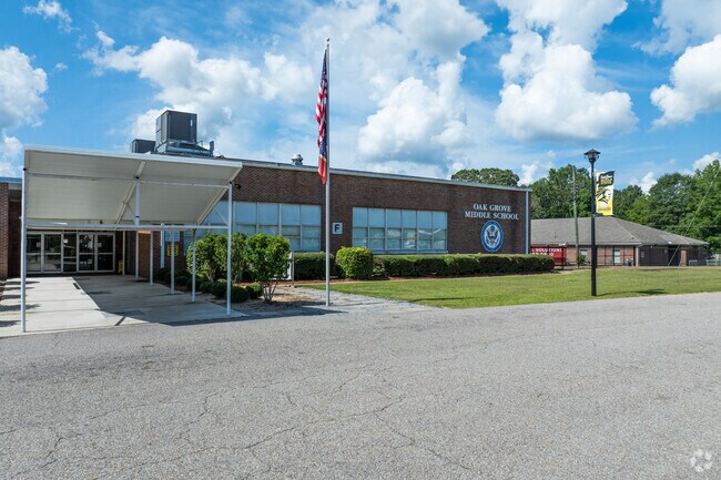 Community engagement plays a significant role at Oak Grove Middle School.