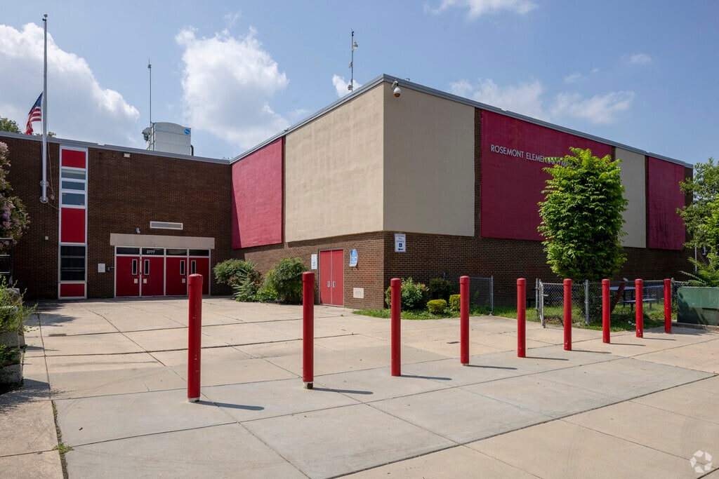 Rosemont Elementary School building in Coppin Heights.