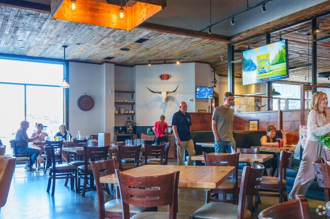 There's plenty of space to dine-in at Route 1 Grill House and enjoy a delicious meal and drinks in Downtown Saugus..