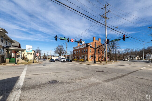 A view of central Sharonville.