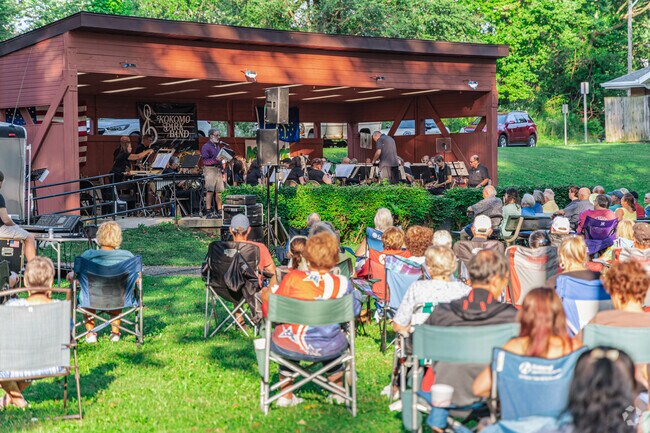 Wednesday evenings, in the summer, Kokomo residents can enjoy a performance in Highland Park.
