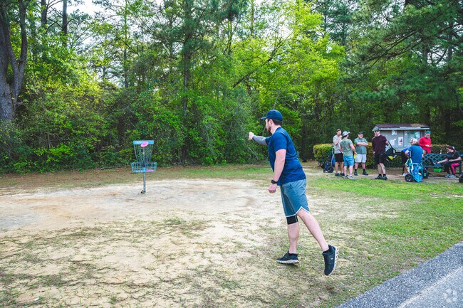 Medal of Honor Park is close to Malibar Heights and offers a beautiful disc golf course.