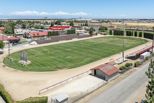The track at Gateway High School in Chowchilla.