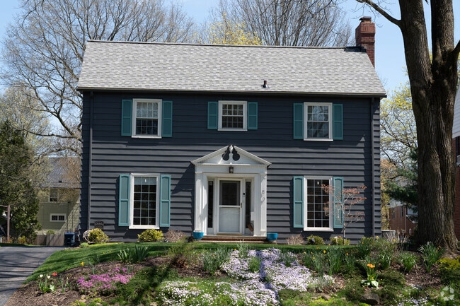 A well-maintained Colonial in the Wallhaven Neighborhood.