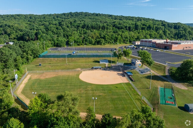 Blue Mountain High School Eagles are consistently a competitive  athletic school.