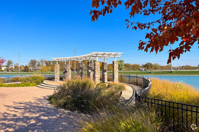 Parkview Family Park has a lae view and walking path around it.
