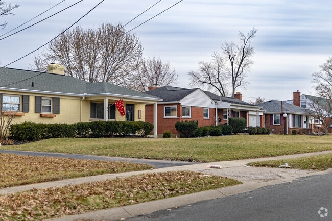 There are plenty of intimate Ranch-style homes such as these ones in Fruit Hill