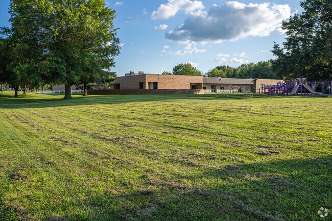 Michael E. Baum Elementary School provides a safe environment for students in Galloway Park.